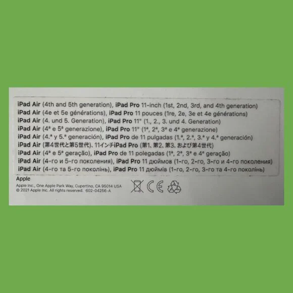 Apple iPad Magic Keyboard (black, for 11" iPads) - Picture 5 of 5